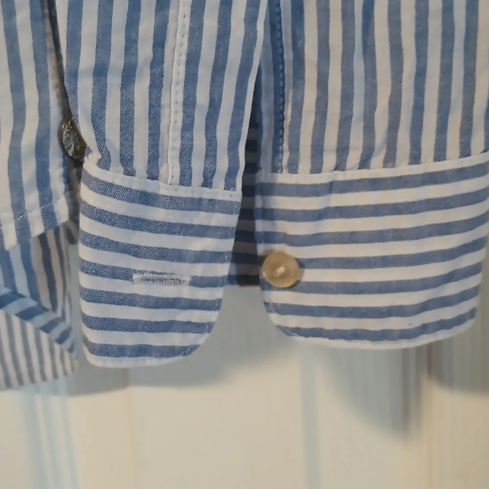 Scotch and Soda Striped Button Down Shirt - Picture 2 of 8